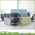 Fabric 60mm thickness aluminum office furniture/High partition wall